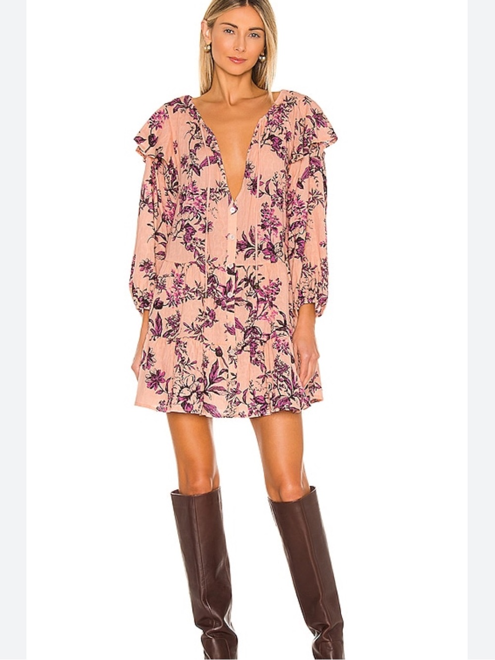 Free People sunbaked swing dress